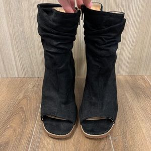 COPY - Black chunky heels